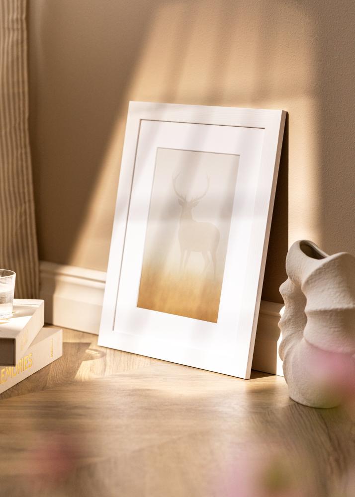 Marco Sandra Acrílico Blanco 40x60 cm