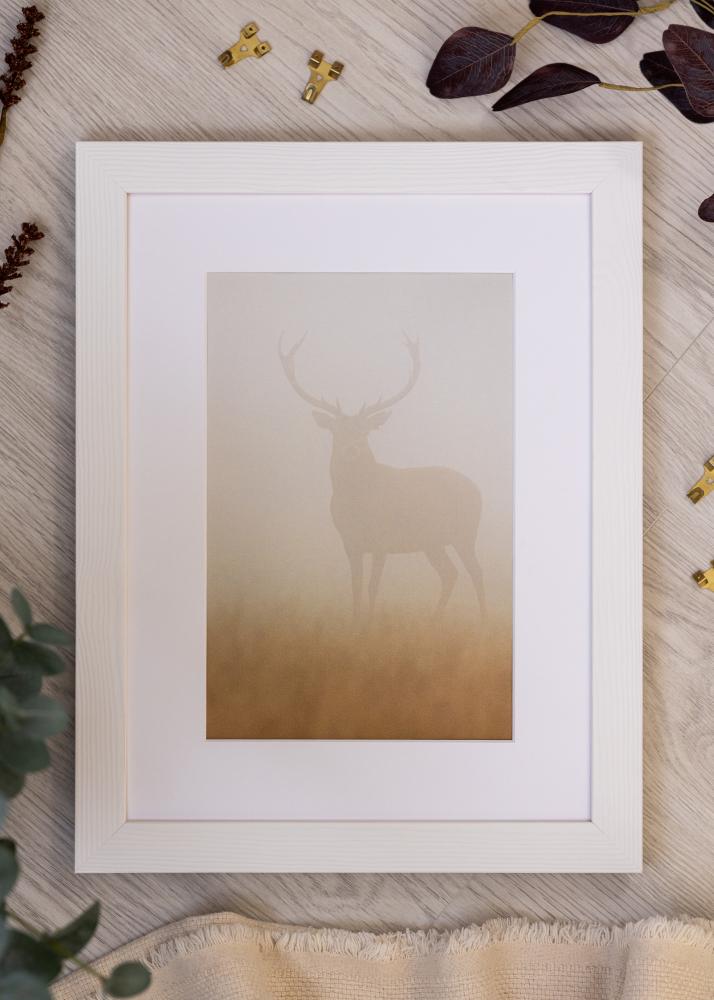 Marco Sandra Acrílico Blanco 40x60 cm