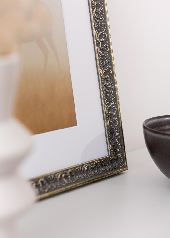 Marco Amber Acrílico Plata 40x50 cm