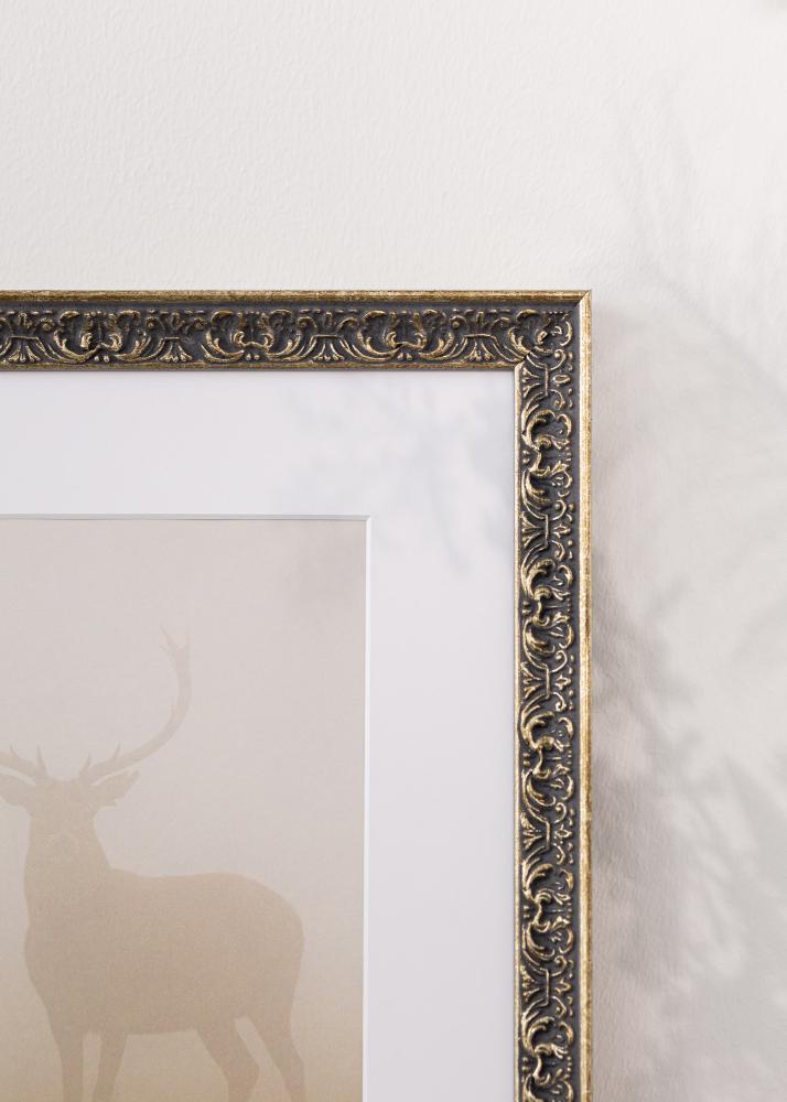 Marco Amber Acrílico Plata 40x50 cm