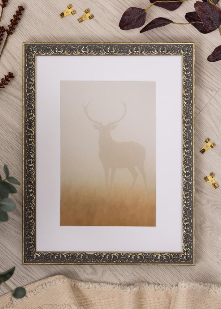 Marco Amber Acrílico Plata 40x50 cm