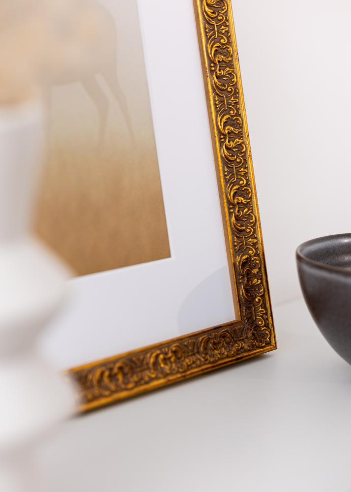 Marco Amber Acrílico Oro 40x50 cm