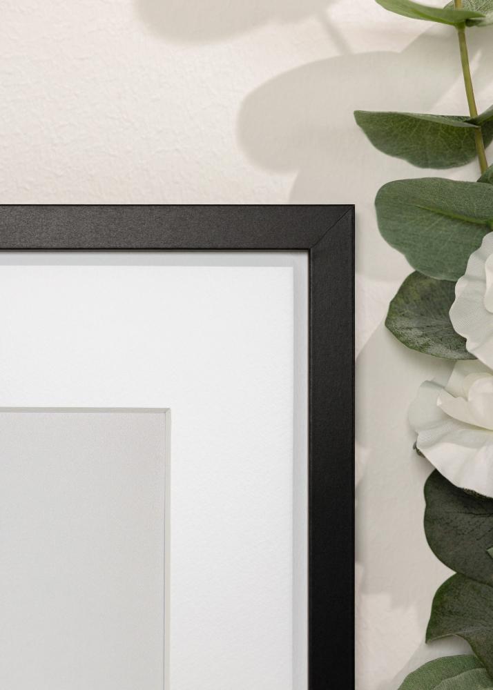 Marco Trendy Vidrio acrílico Negro 48x64 cm