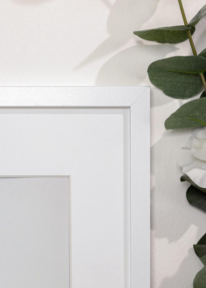 Marco Trendy Vidrio acrílico Blanco 40x60 cm