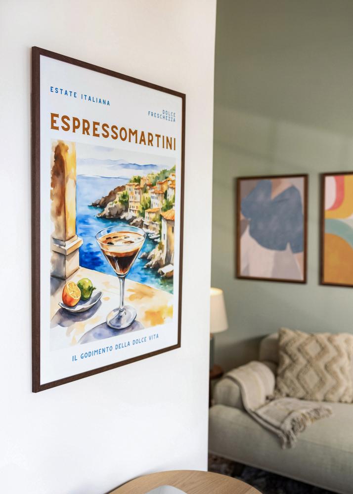 Marco Galant Vidrio acrílico Castaño 50x70 cm