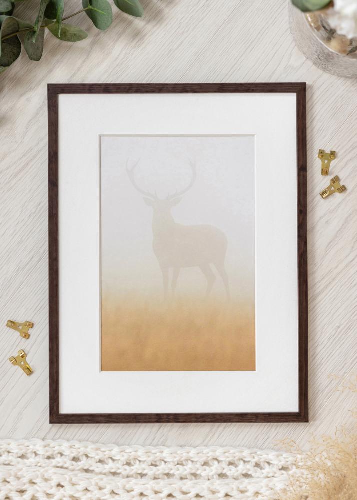 Marco Galant Vidrio acrílico Castaño 50x70 cm