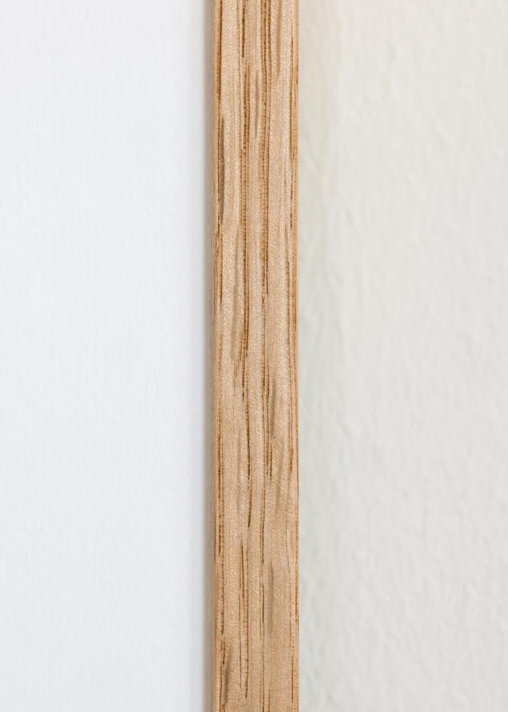 Marco Roble fino Vidrio acrílico 30x40 cm