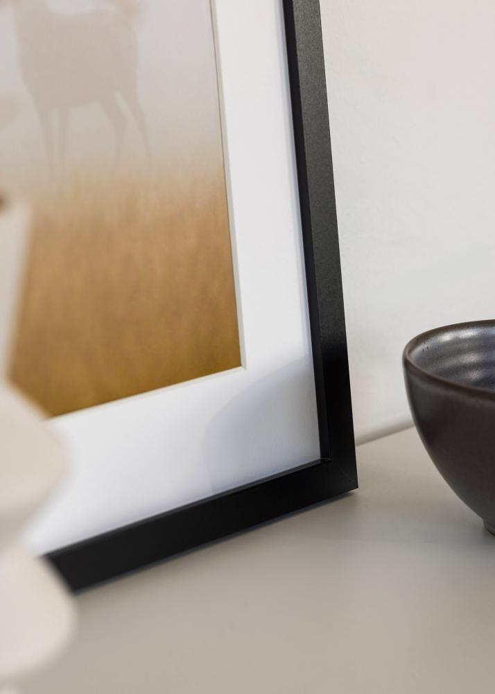 Marco Selection Vidrio acrílico Negro 75x75 cm