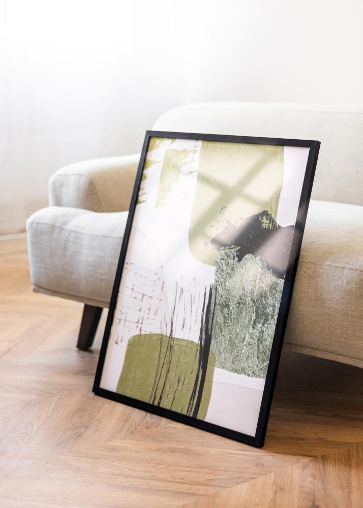 Marco Selection Vidrio acrílico Negro 75x75 cm