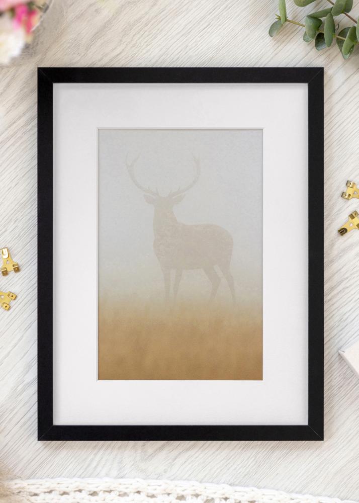 Marco Selection Vidrio acrílico Negro 75x75 cm