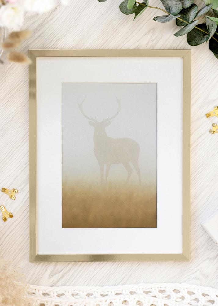 Marco Trendy Vidrio acrílico Dorado 21x29,7 cm (A4)