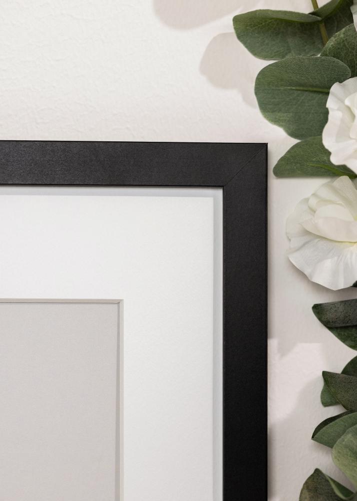 Marco BGA Classic Vidrio acrílico Negro 13x18 cm