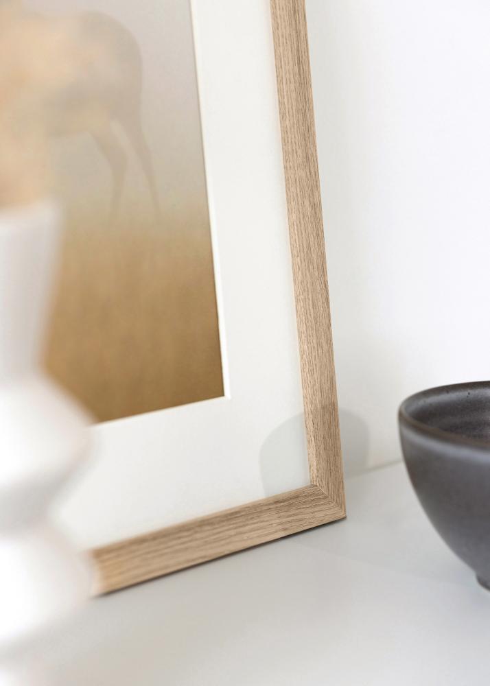 Marco BGA Classic Vidrio acrílico Roble 50x75 cm