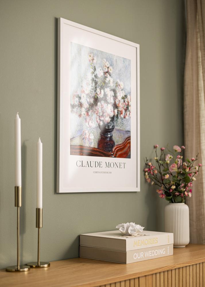 Macro de cuadro Blanco Ancho 70 x 100 cm