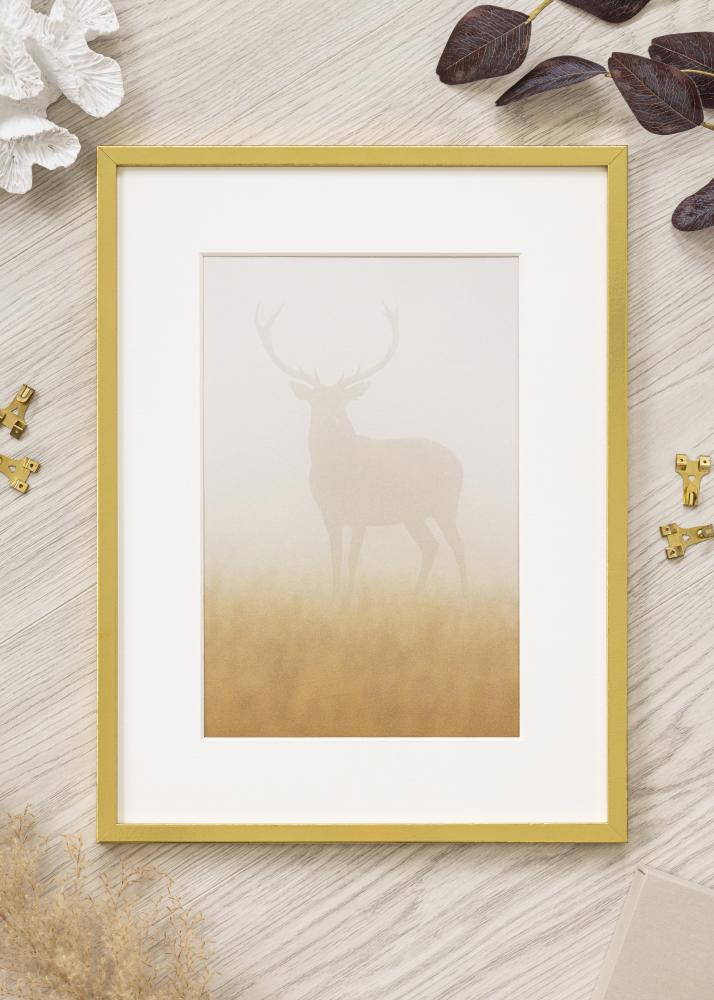 Macro de cuadro Oro Delgado 29,7 x 42 cm (A3)