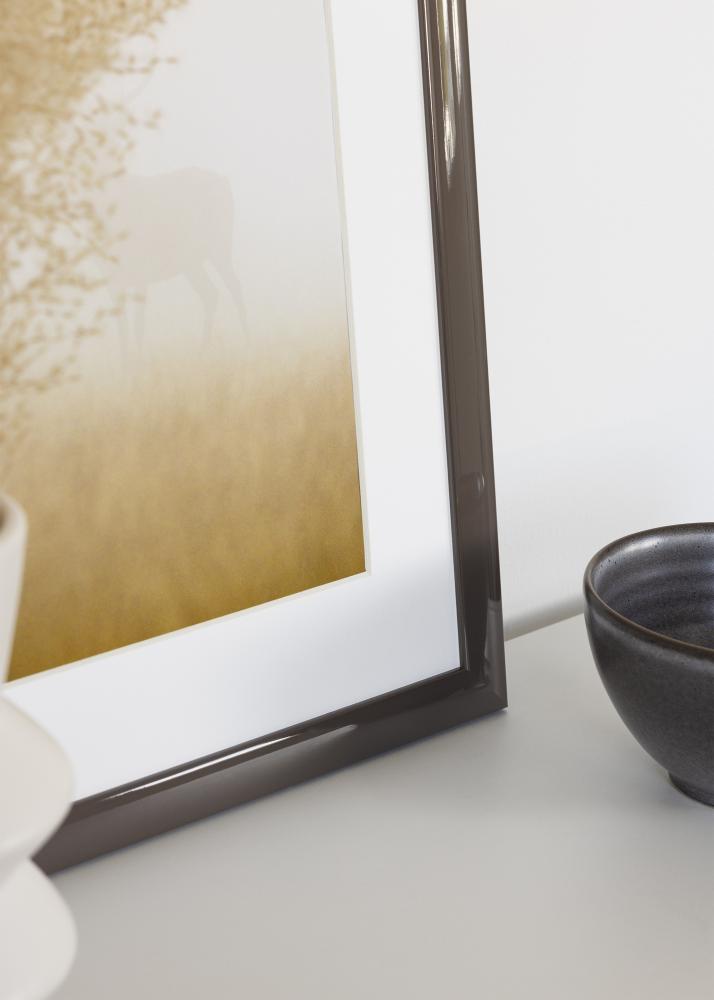 Marco Dorset Vidrio acrílico gris oscuro 21x29,7 cm (A4)