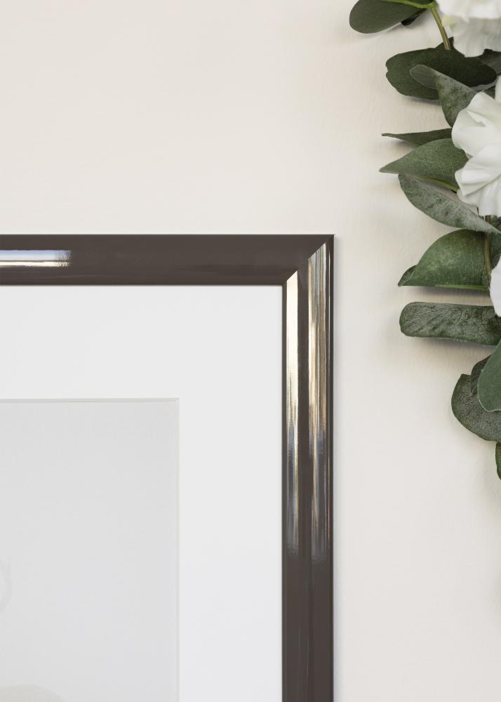 Marco Dorset Vidrio acrílico gris oscuro 21x29,7 cm (A4)