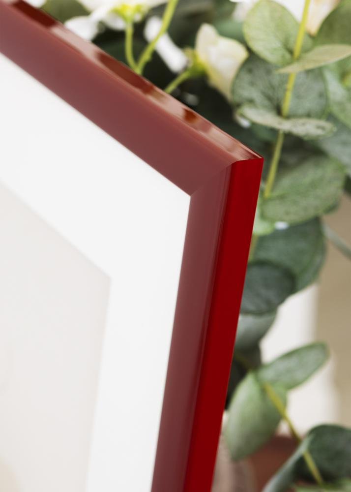 Marco Dorset Vidrio acrílico Rojo oscuro 50x50 cm