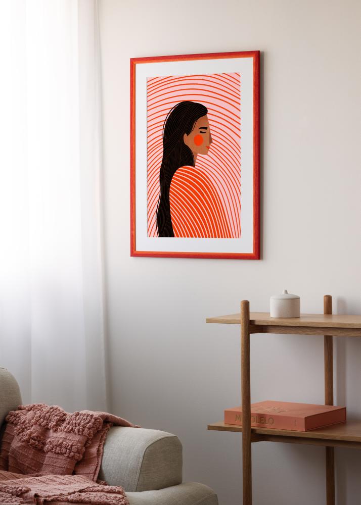 Marco Cornwall Vidrio acrílico Rojo 42x59,4 cm (A2)