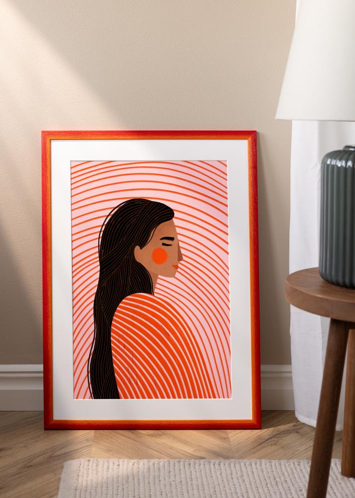 Marco Cornwall Vidrio acrílico Rojo 42x59,4 cm (A2)