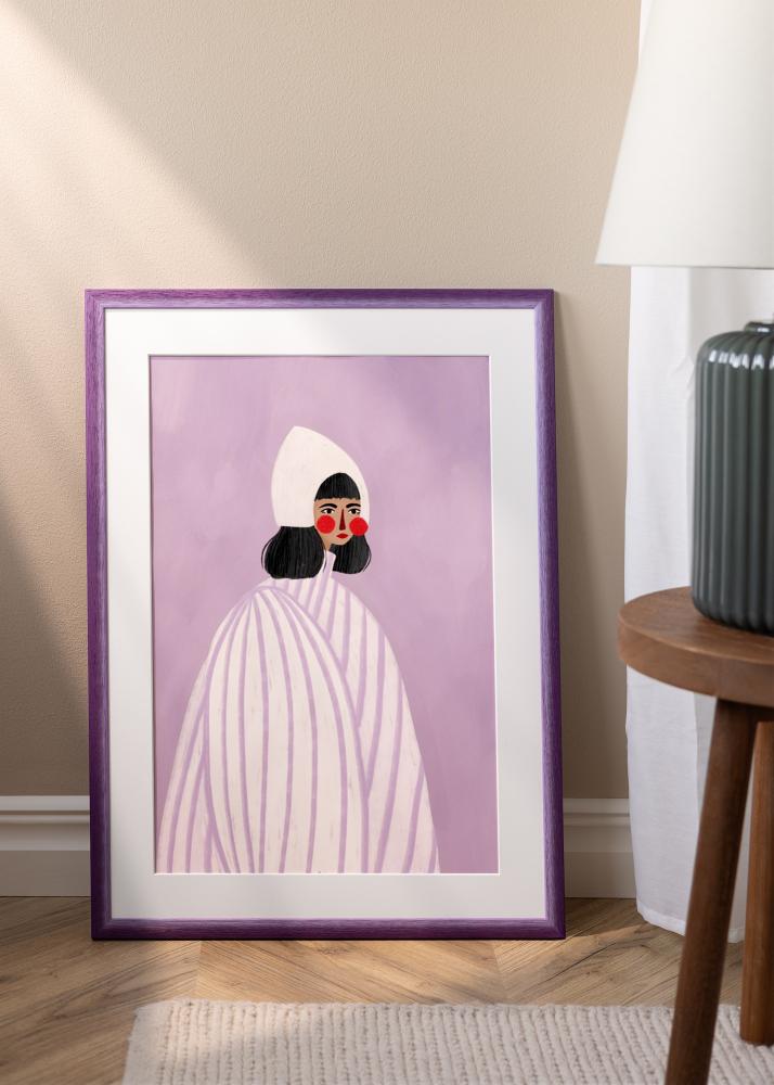 Marco Cornwall Vidrio acrílico Lila 30x45 cm