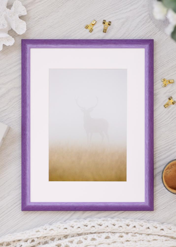 Marco Cornwall Vidrio acrílico Lila 30x45 cm