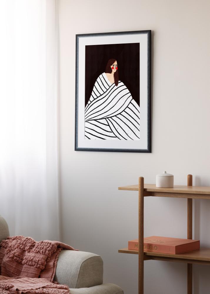 Marco Cornwall Vidrio acrílico Negro 70x100 cm