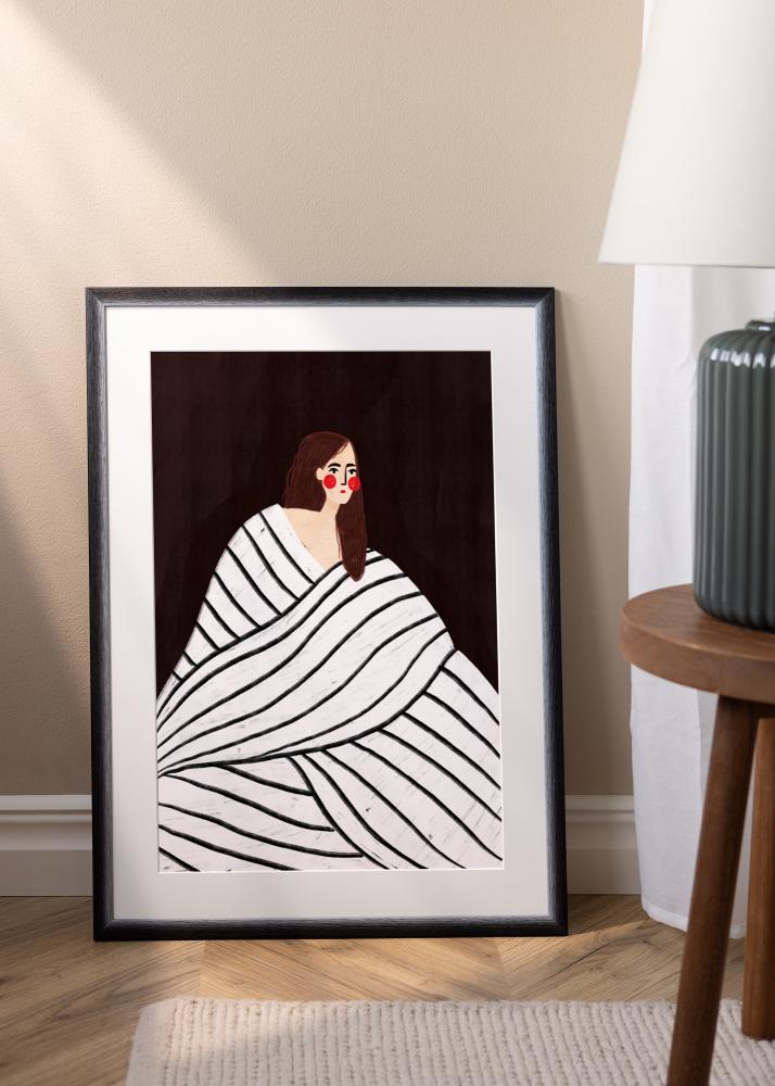 Marco Cornwall Vidrio acrílico Negro 70x100 cm