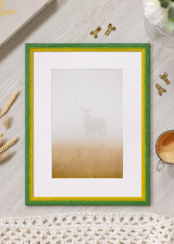 Marco Cornwall Vidrio acrílico Verde 30x45 cm