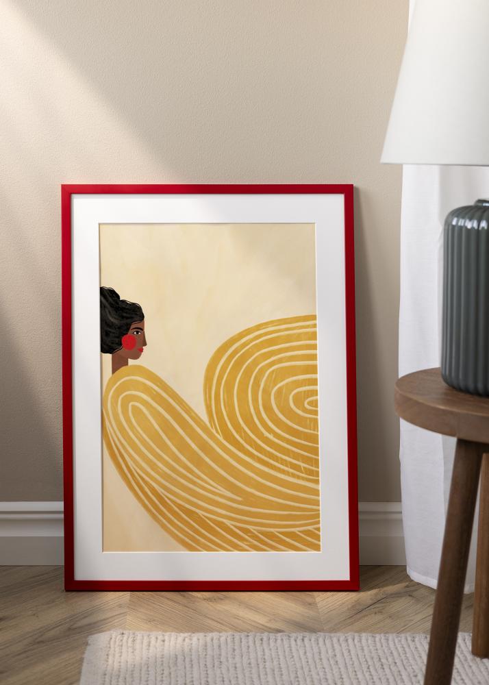 Marco Kent Vidrio acrílico Rojo 29,7x42 cm (A3)