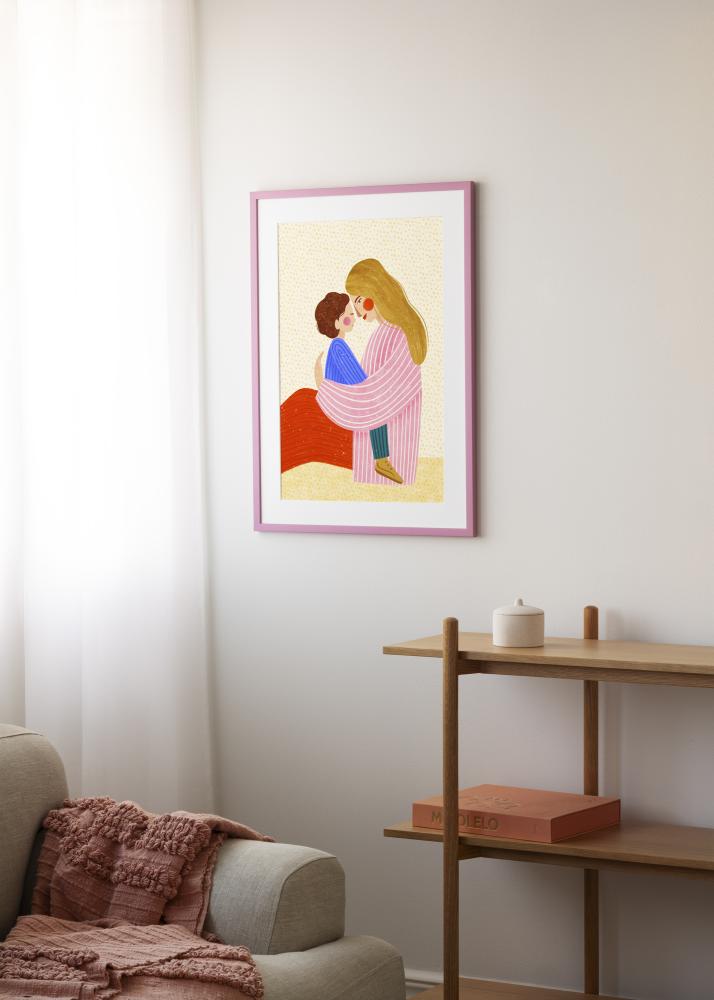 Marco Kent Vidrio acrílico Rosa 21x29,7 cm (A4)