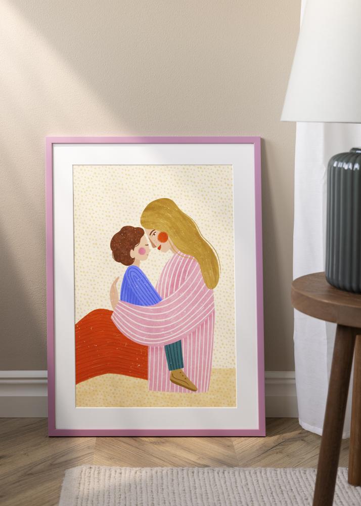 Marco Kent Vidrio acrílico Rosa 21x29,7 cm (A4)