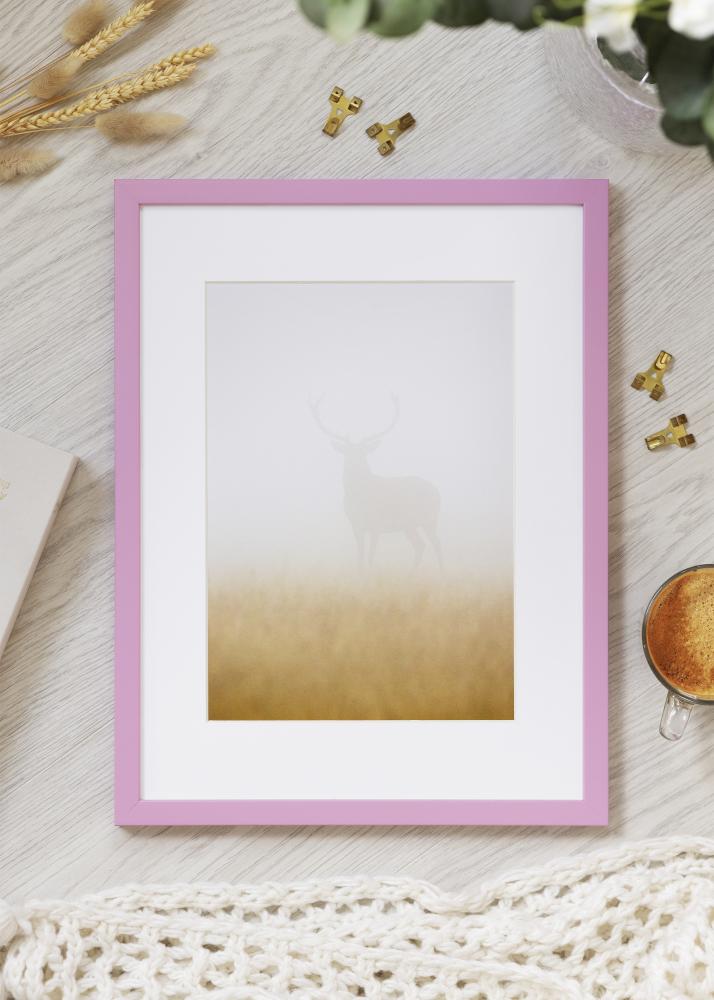 Marco Kent Vidrio acrílico Rosa 21x29,7 cm (A4)