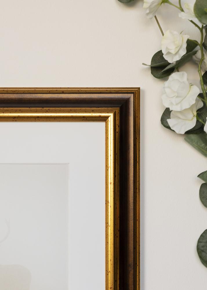 Marco Aberystwyth Vidrio acrílico Oro 21x29,7 cm (A4)