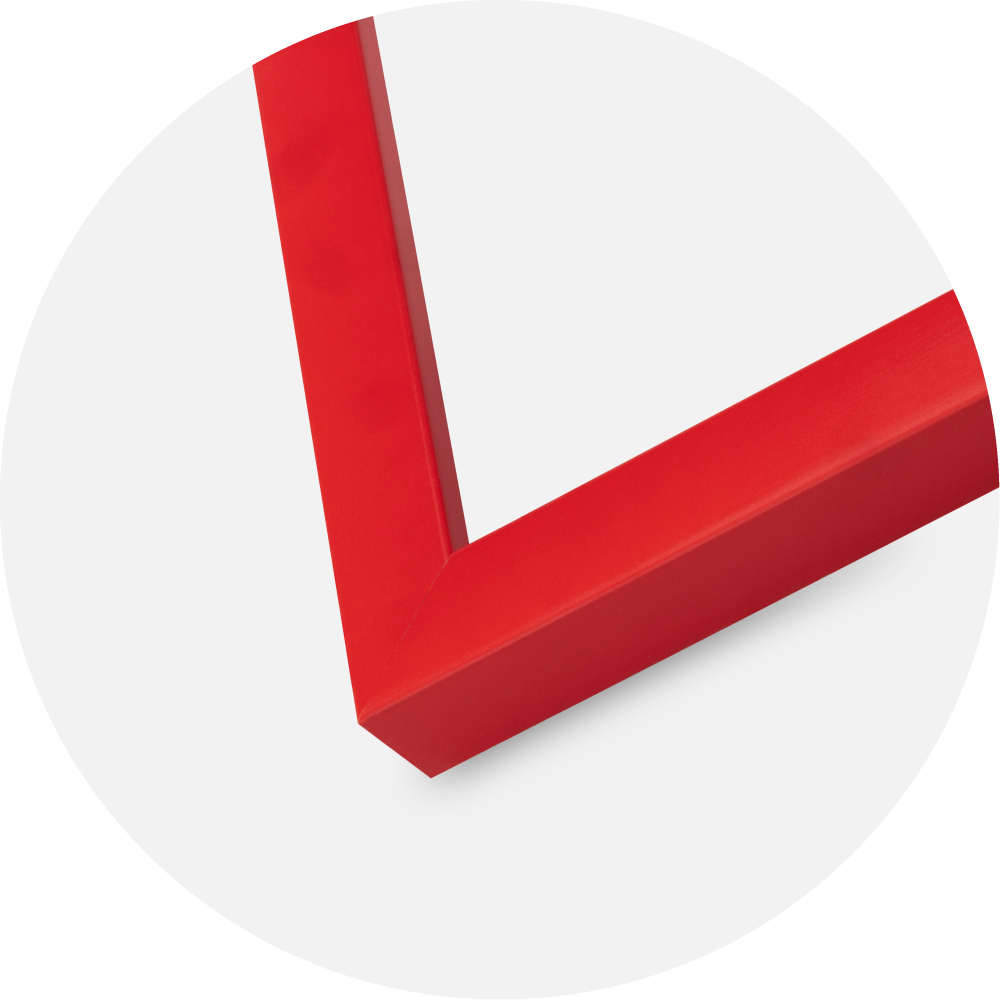 Marco Kent Vidrio acrílico Rojo 40x50 cm