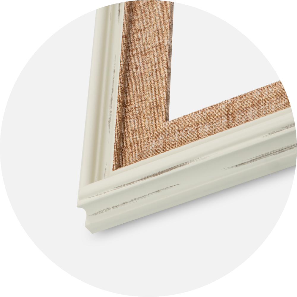 Marco Sandweave Vidrio acrílico Blanco 21x29,7 cm (A4)