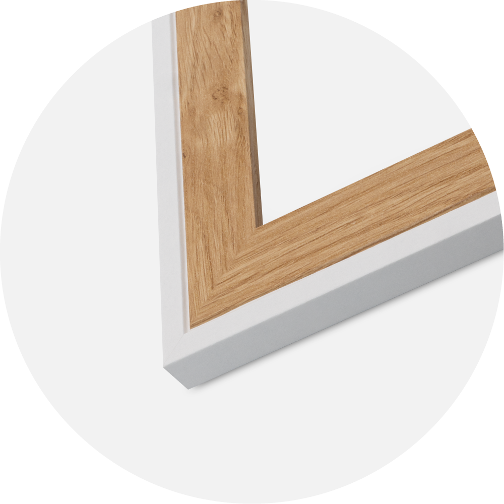 Marco Clearline Vidrio acrílico Blanco 59,4x84 cm (A1)