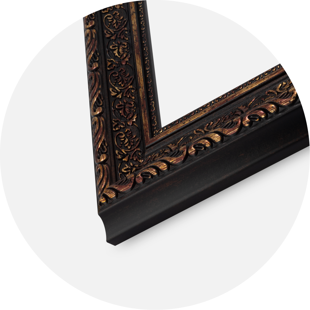 Marco Imperial Vidrio acrílico Oro 40x60 cm