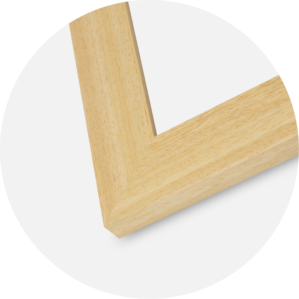 Marco Pembrokeshire Vidrio acrílico Roble 40x40 cm