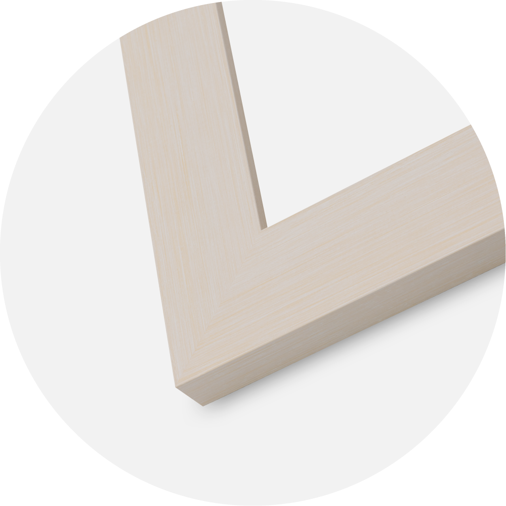 Marco Pembrokeshire Vidrio acrílico Blanco 21x29,7 cm (A4)