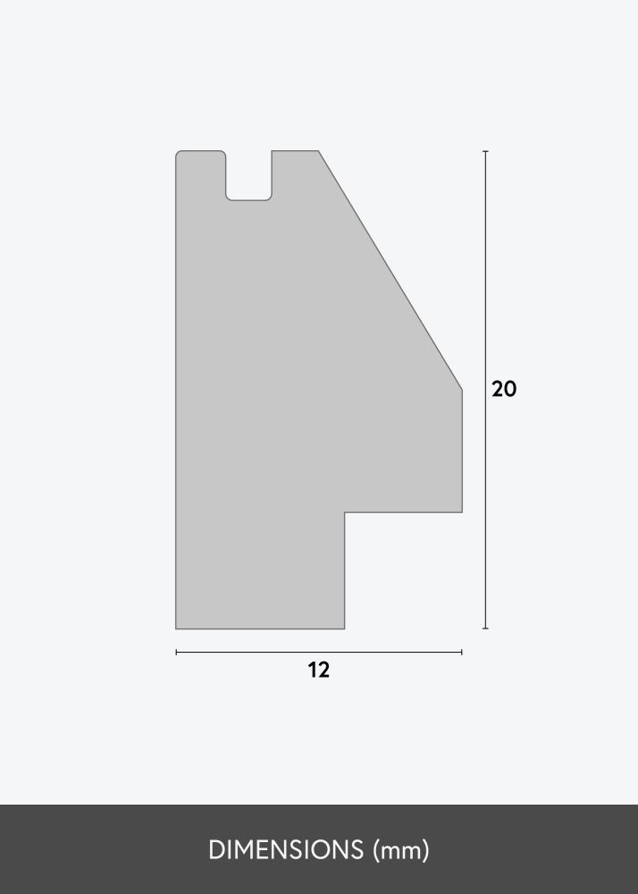 Silhouette Marco plegable Roble 13x18 cm - 2 imágenes