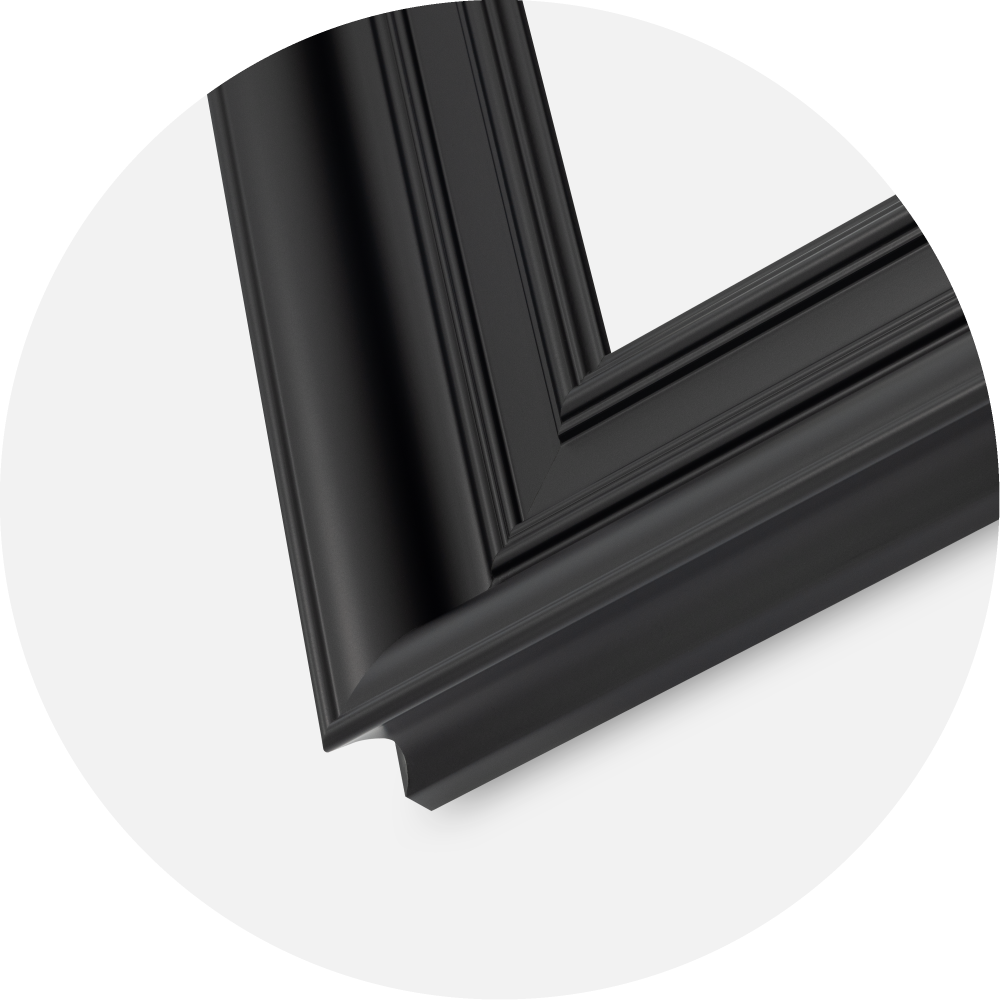 Marco Scarborough Vidrio acrílico Negro 50x50 cm