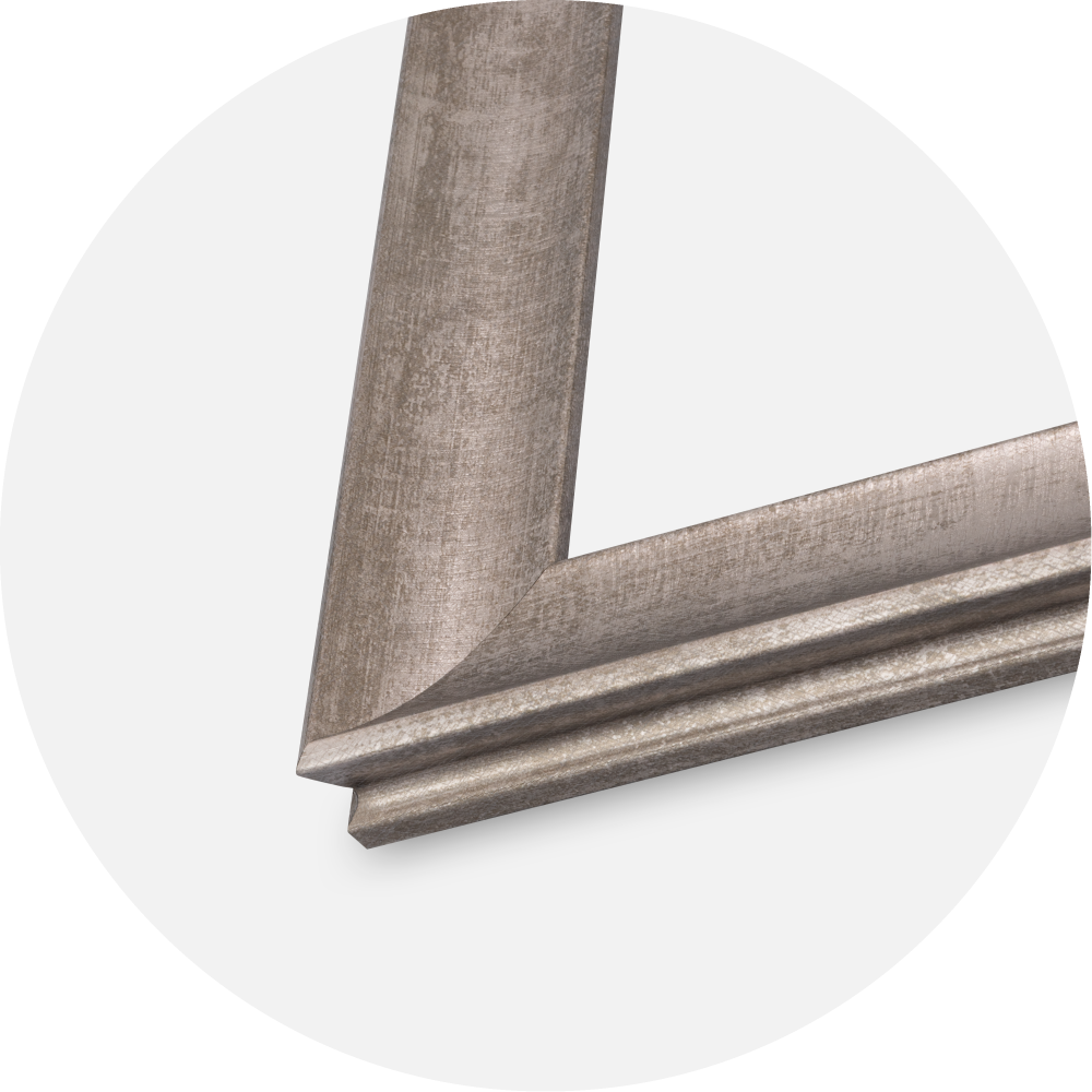 Marco Conca Vidrio acrílico Plata 21x29,7 cm (A4)