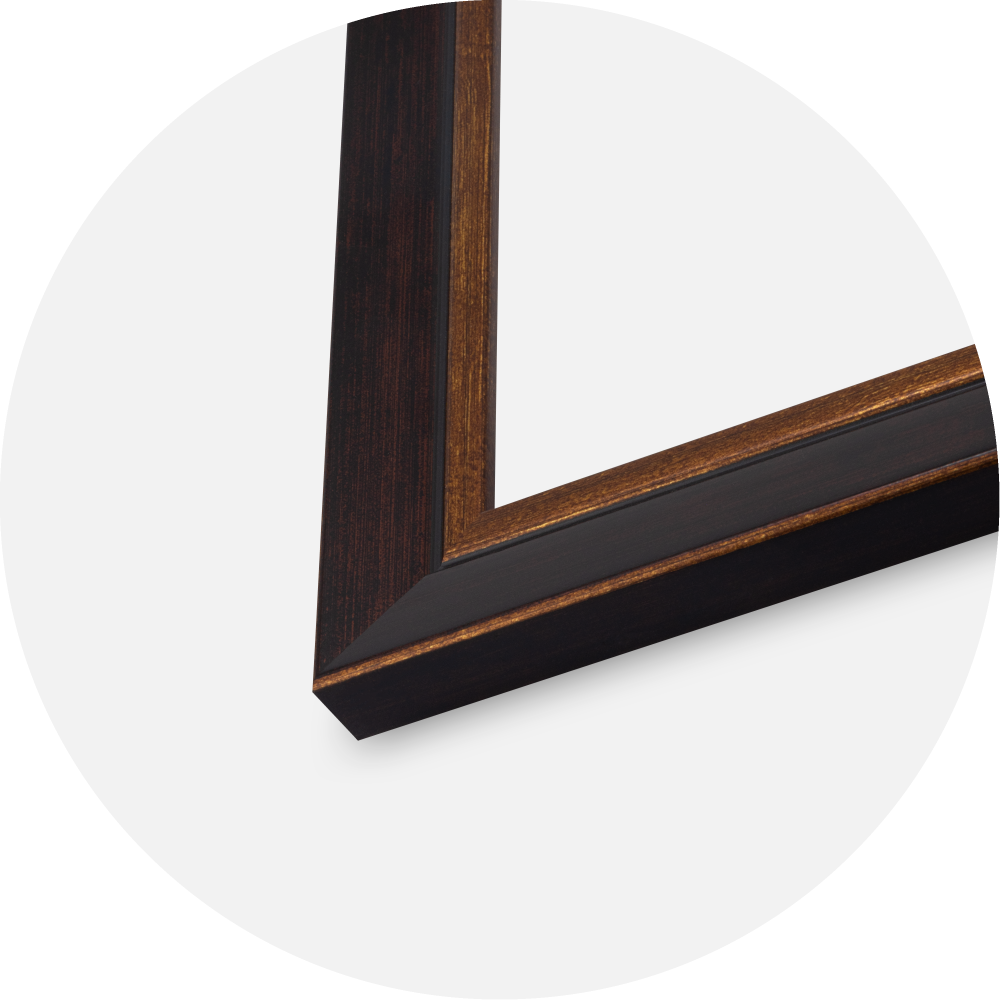 Marco Artur Vidrio acrílico Negro 21x29,7 cm (A4)