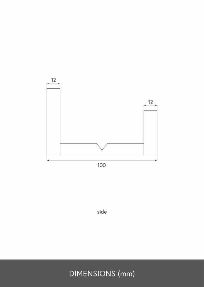 KAILA Estante para cuadros Roble 140 cm