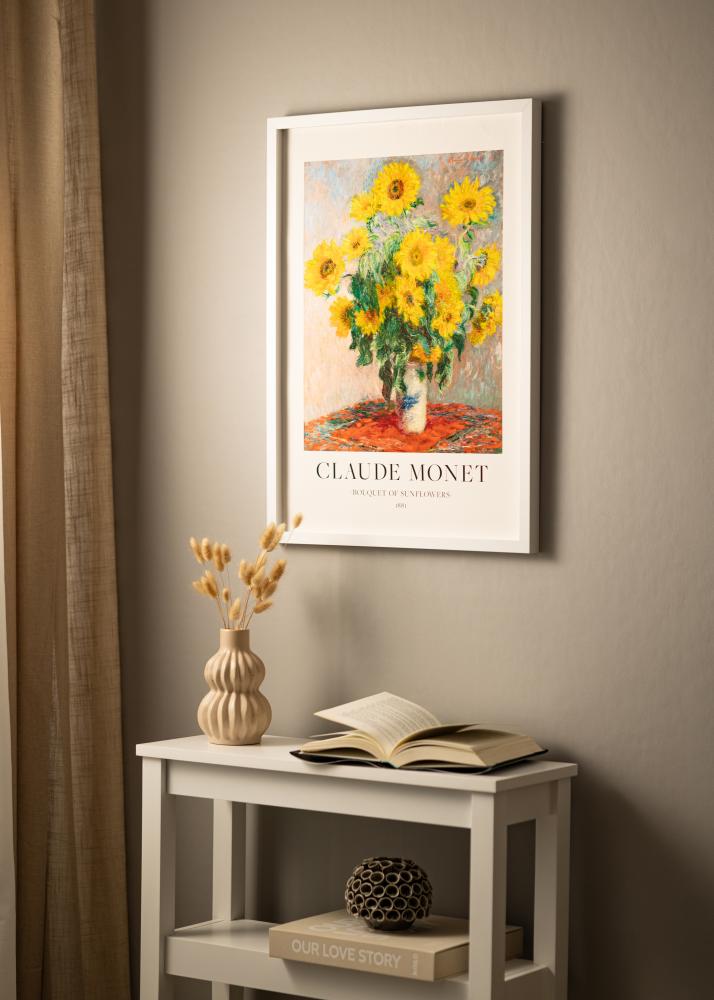 BGA Marco Caja Blanco 50x70 cm - Paspartús Blanco 40x60 cm