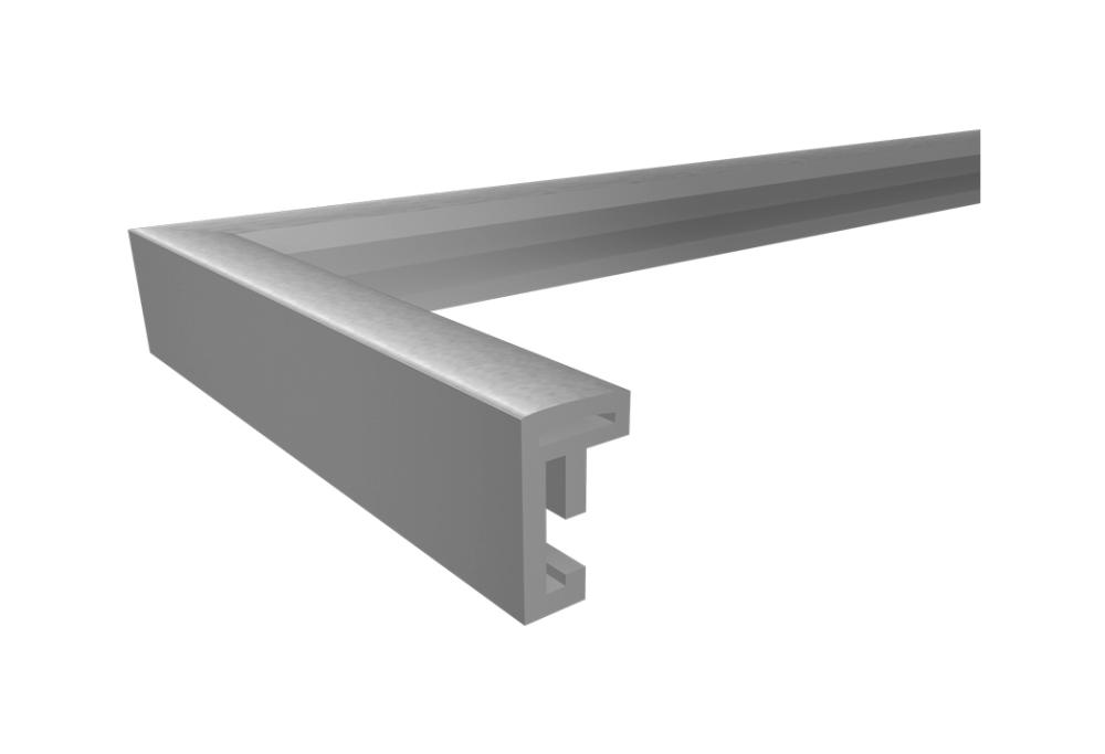 Marco New Lifestyle Acero 10x18 cm - Paspartús Blanco 8x10 cm