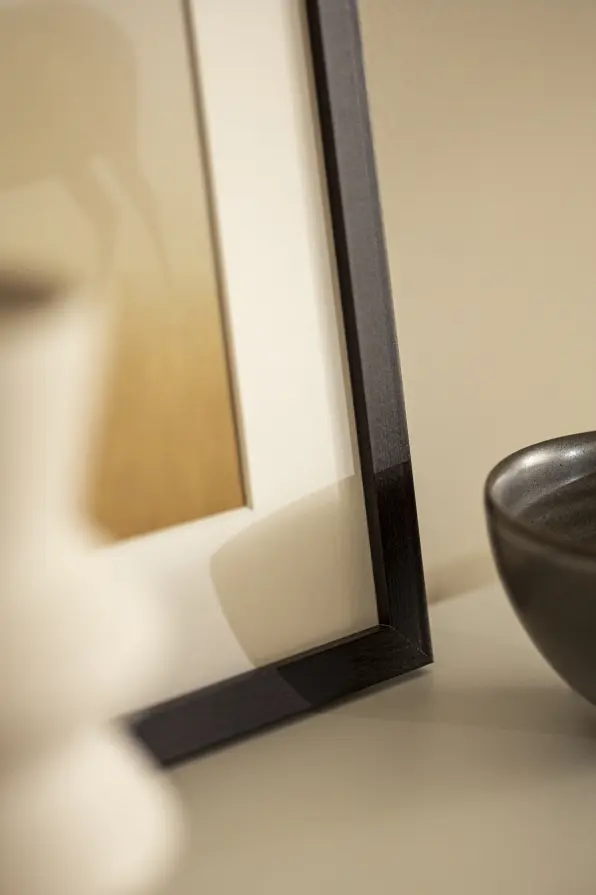 Marco Selection Vidrio acrílico Nogal 8x8 inches (20,32x20,32 cm)