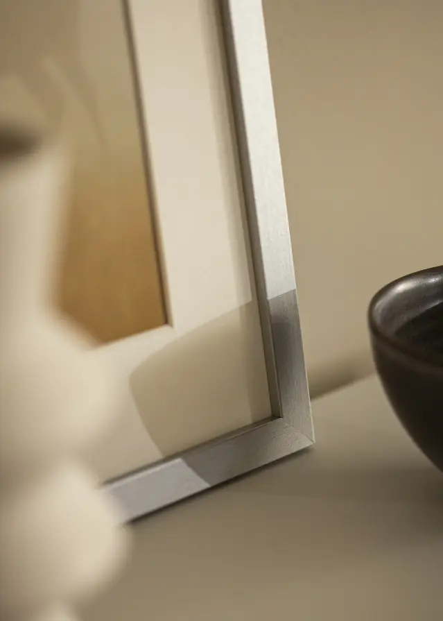 Marco Selection Vidrio acrílico Plata 11x17 inches (27,94x43,18 cm)