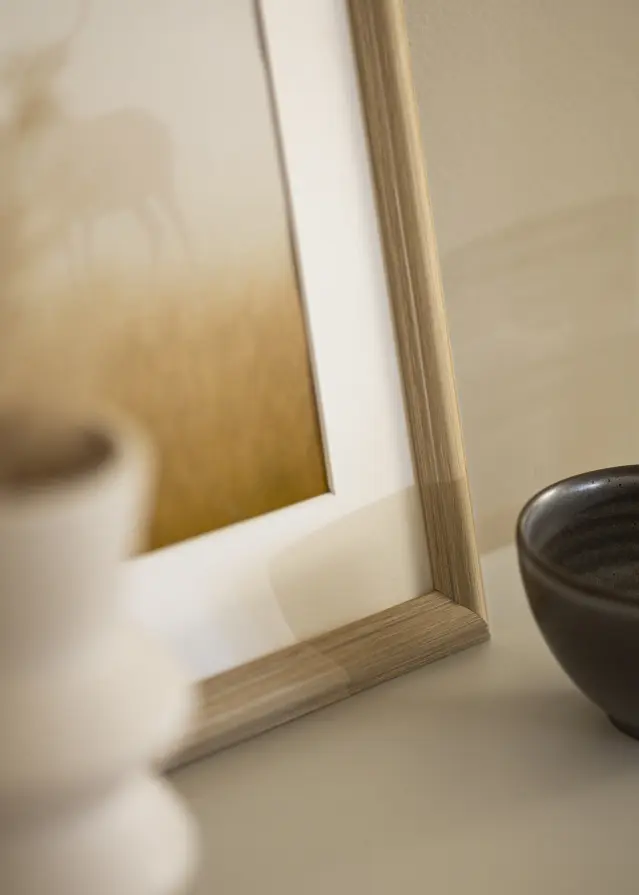 Marco Västkusten Vidrio acrílico Roble 18x24 inches (45,72x60,96 cm)